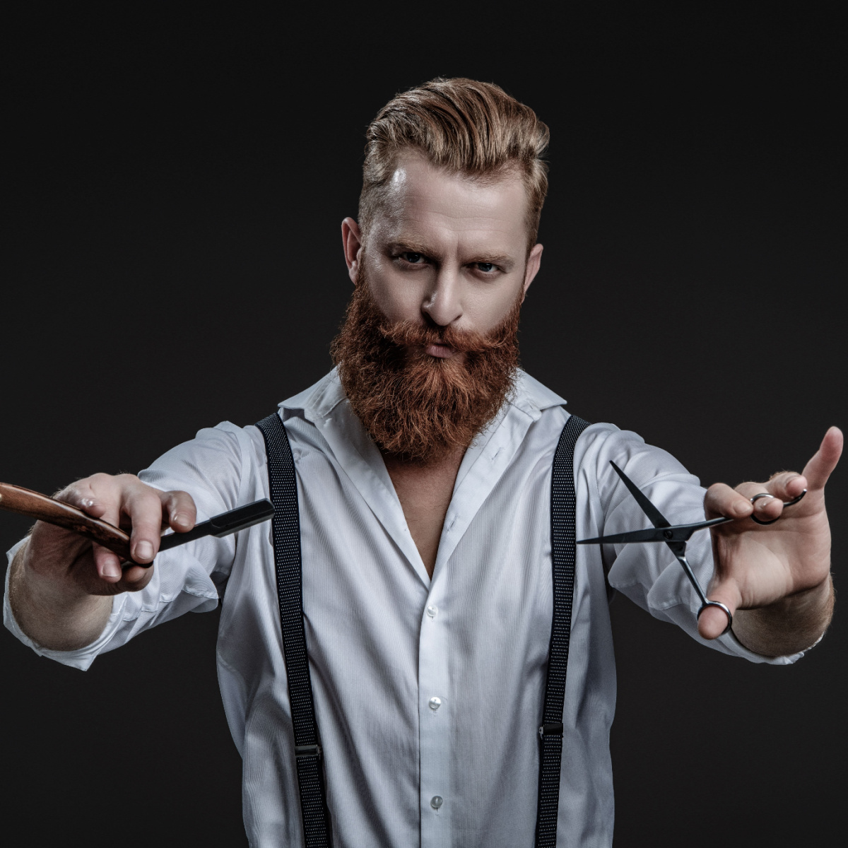 A professional Houston barber has skills beyond great cuts.